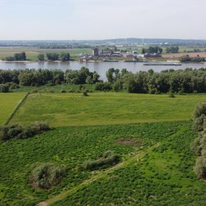 Luftaufnahme der Emmericher Ward