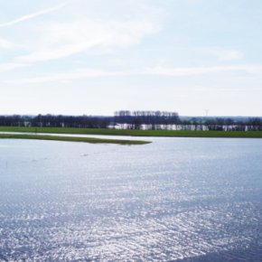 Emmericher Ward flooded