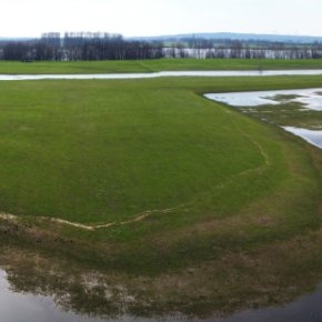 Emmericher Ward flooded