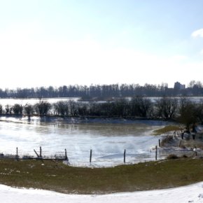 The Emmericher Ward in winter